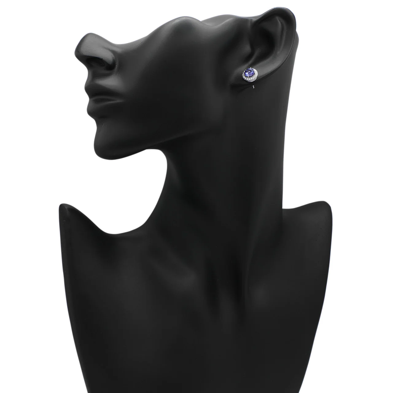 Tiffany & Co. Platinum Tanzanite Soleste Earrings - Image 3