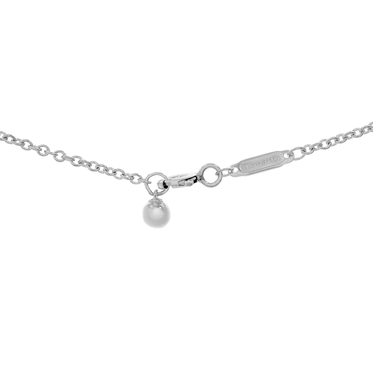 Tiffany & Co. Sterling Silver 12.5mm HardWear Ball Pendant Necklace - Image 3