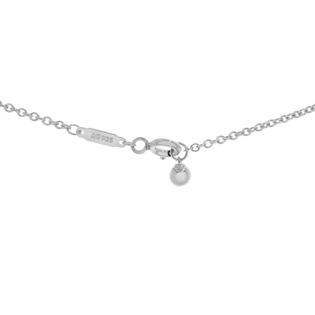 Tiffany & Co. Sterling Silver 12.5mm HardWear Ball Pendant Necklace - Image 4