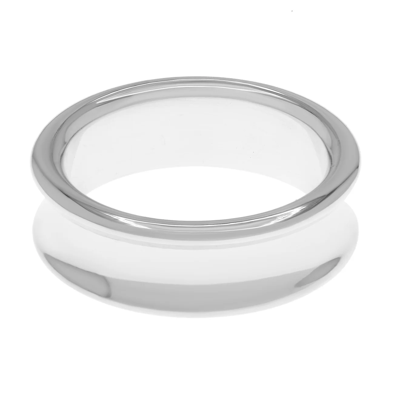 Tiffany & Co. Sterling Silver 1837 Band Ring - Image 2
