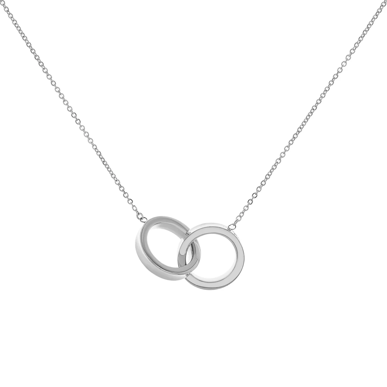 Tiffany & Co. Sterling Silver 1837 Interlocking Circles Pendant - Image 2