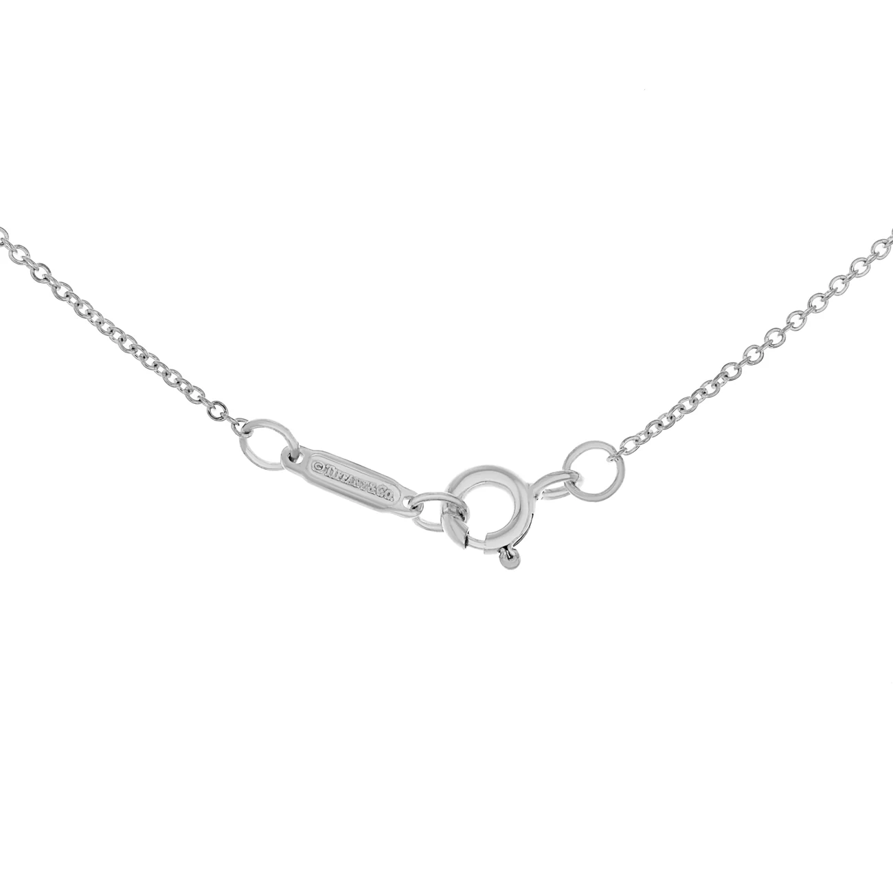 Tiffany & Co. Sterling Silver 1837 Interlocking Circles Pendant - Image 3