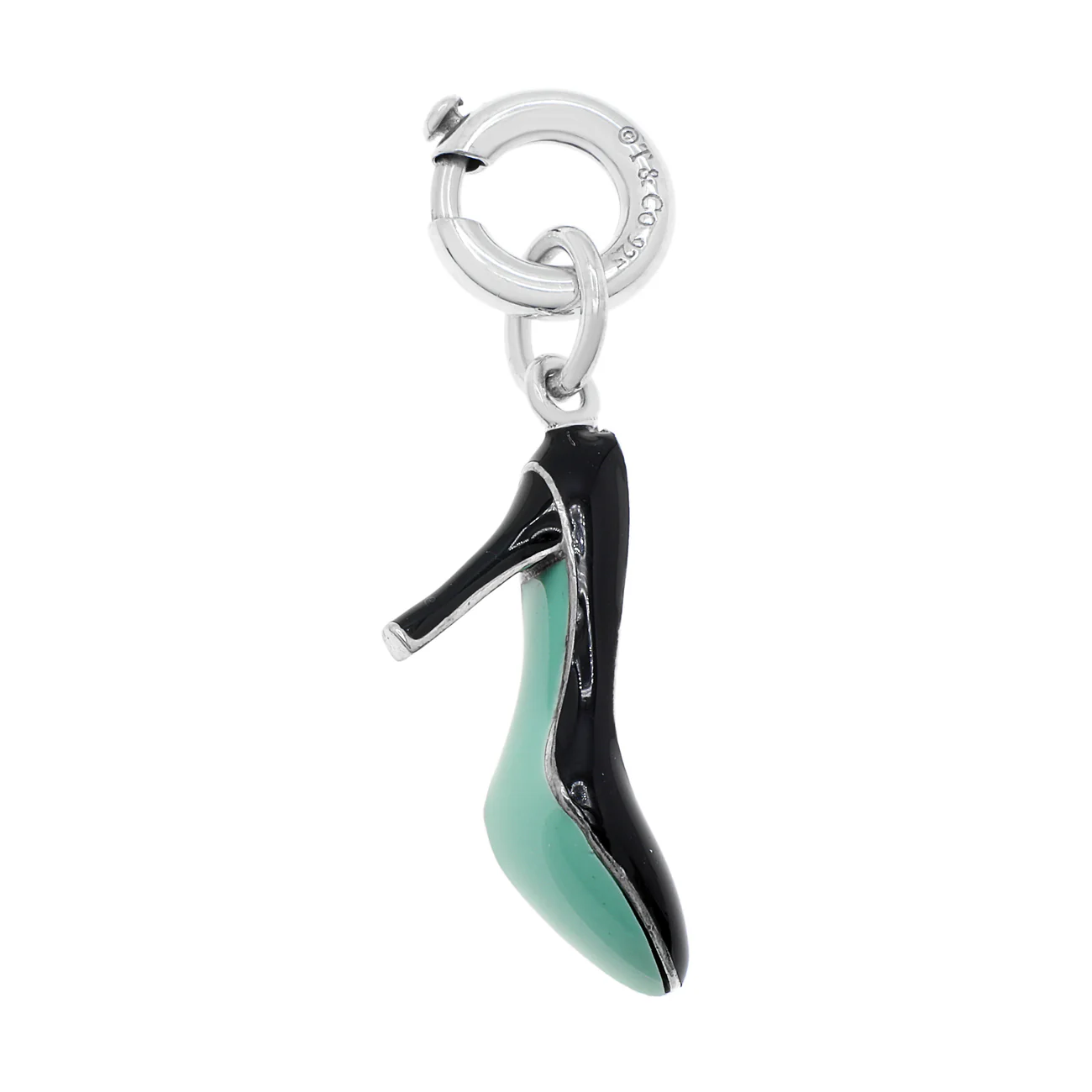 Tiffany & Co. Sterling Silver Enamel Stiletto Charm - Image 2