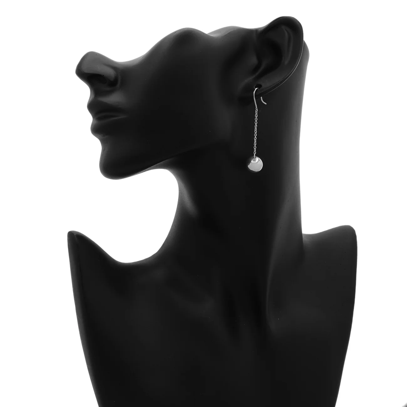 Tiffany & Co. Sterling Silver HardWear Ball Drop Earrings - Image 3