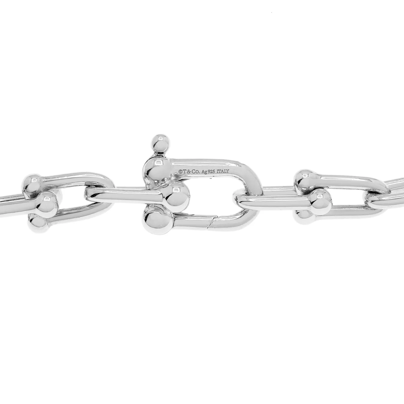 Tiffany & Co. Sterling Silver HardWear Small Wrap Bracelet - Image 3
