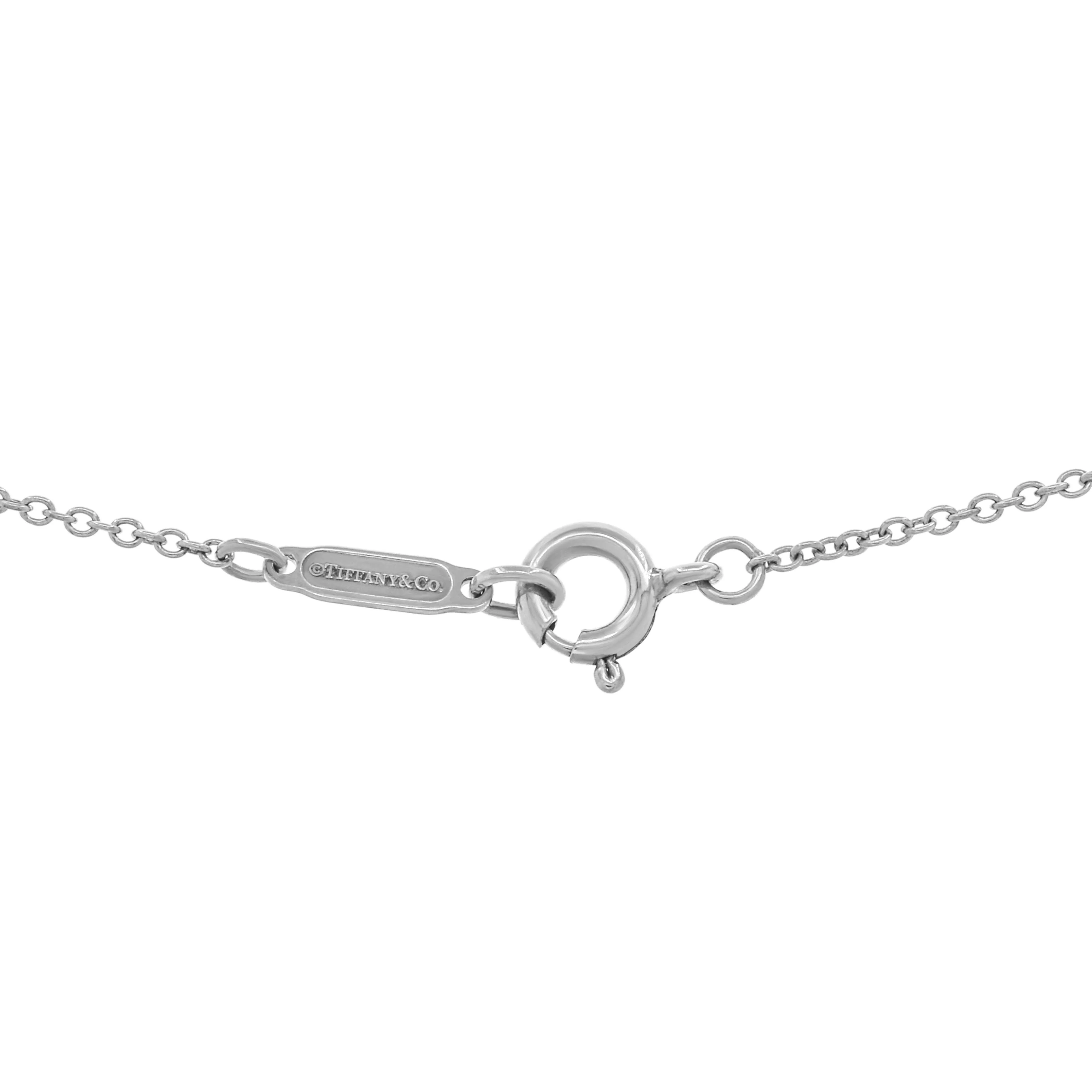 Tiffany & Co. Sterling Silver Heart Key Pendant - Image 2