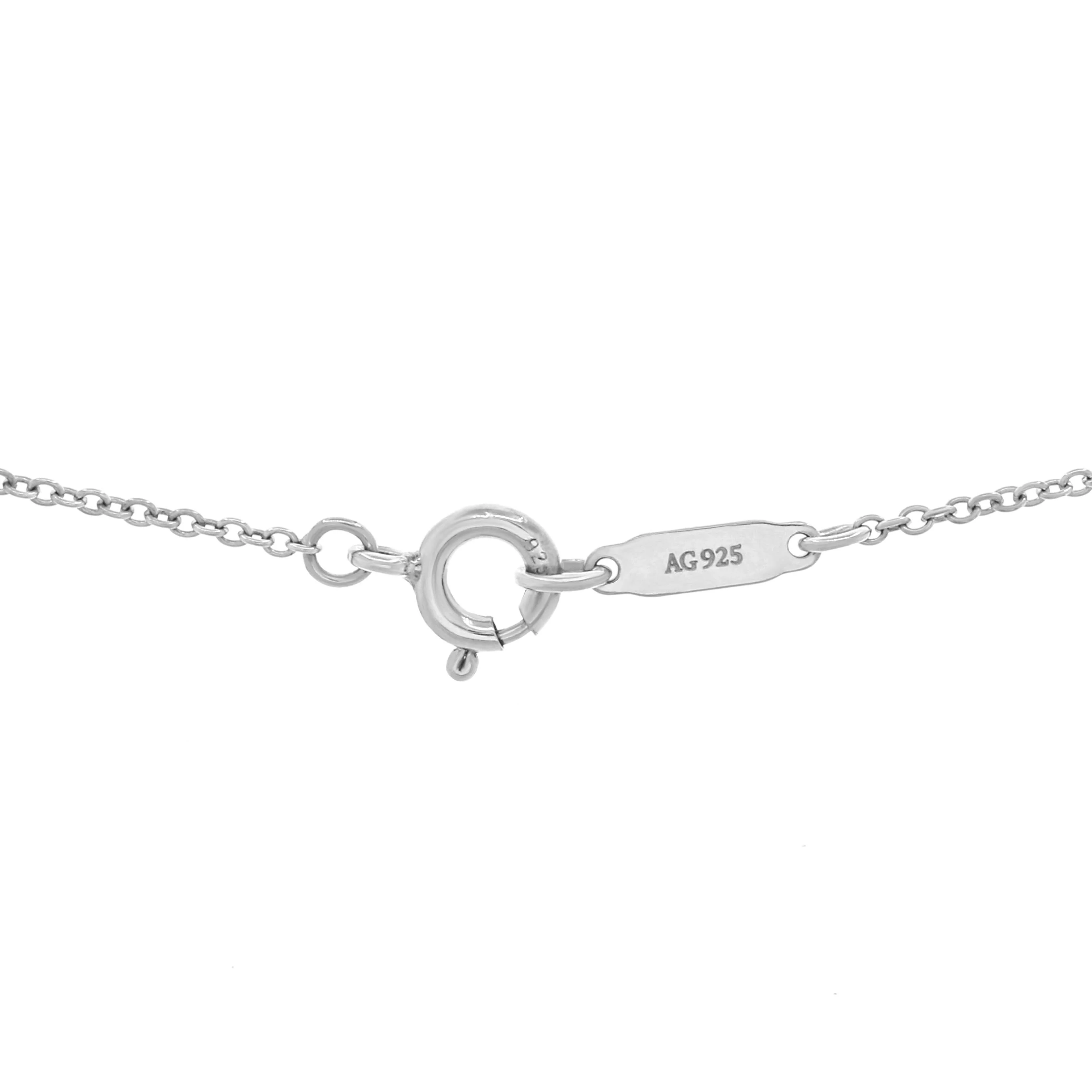 Tiffany & Co. Sterling Silver Heart Key Pendant - Image 3