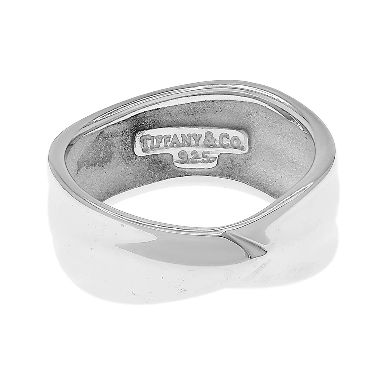 Tiffany & Co. Sterling Silver Leaf Wrap Ring