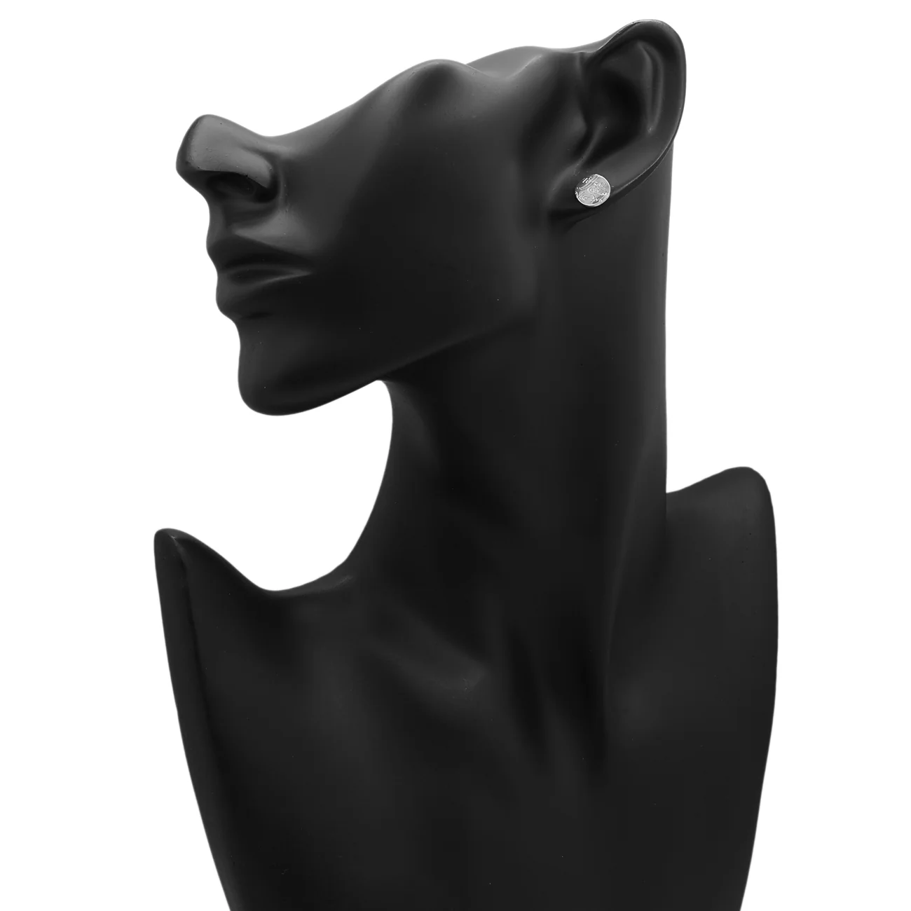 Tiffany & Co. Sterling Silver Notes Earrings - Image 3
