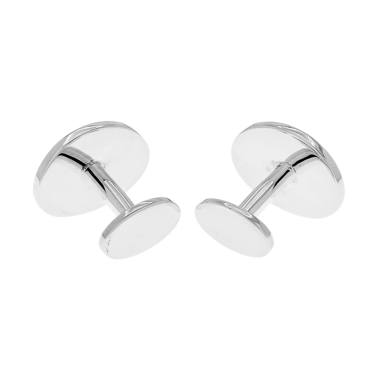 Tiffany & Co. Sterling Silver Return To Tiffany Cufflinks - Image 2