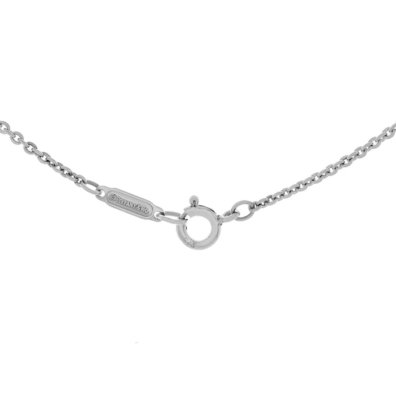 Tiffany & Co. Sterling Silver Signature X Pendant Necklace - Image 3