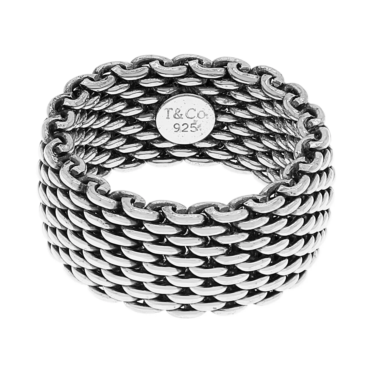 Tiffany & Co. Sterling Silver Somerset Ring