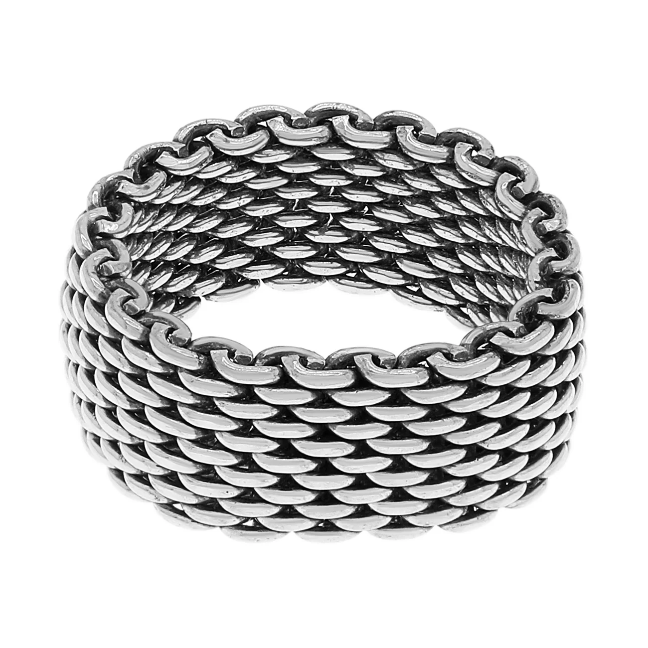 Tiffany & Co. Sterling Silver Somerset Ring - Image 2