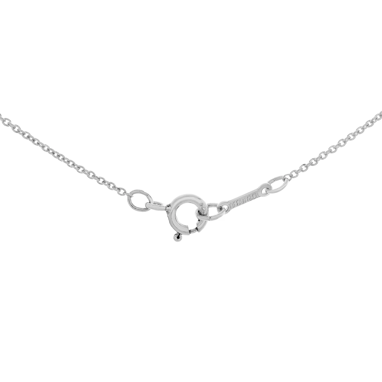 Tiffany & Co. Sterling Silver Vintage Bean Pendant - Image 3