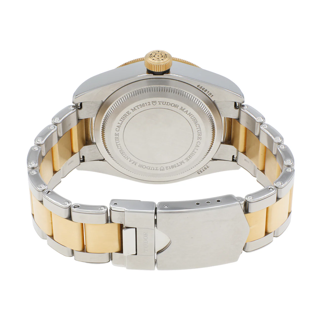 Tudor Stainless Steel 18K Yellow Gold Black Bay S&G 79733N - Image 2
