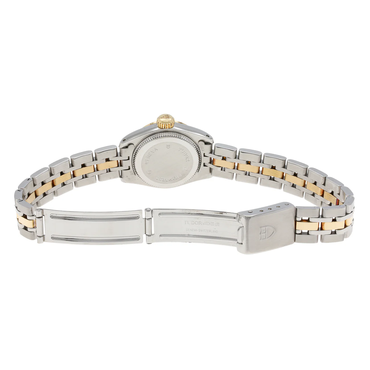 Tudor Stainless Steel 18K Yellow Gold Princess Oysterdate 92413 - Image 4