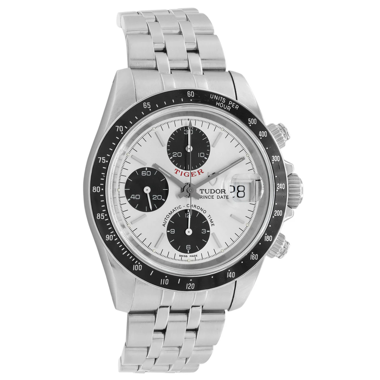 Tudor Stainless Steel Tiger Prince Date 79260