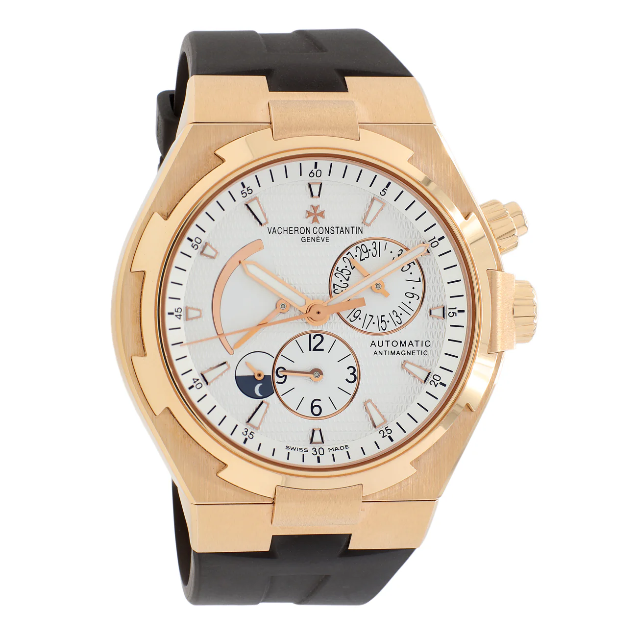 Vacheron Constantin 18K Rose Gold Overseas Dual Time 47450/000r-9404