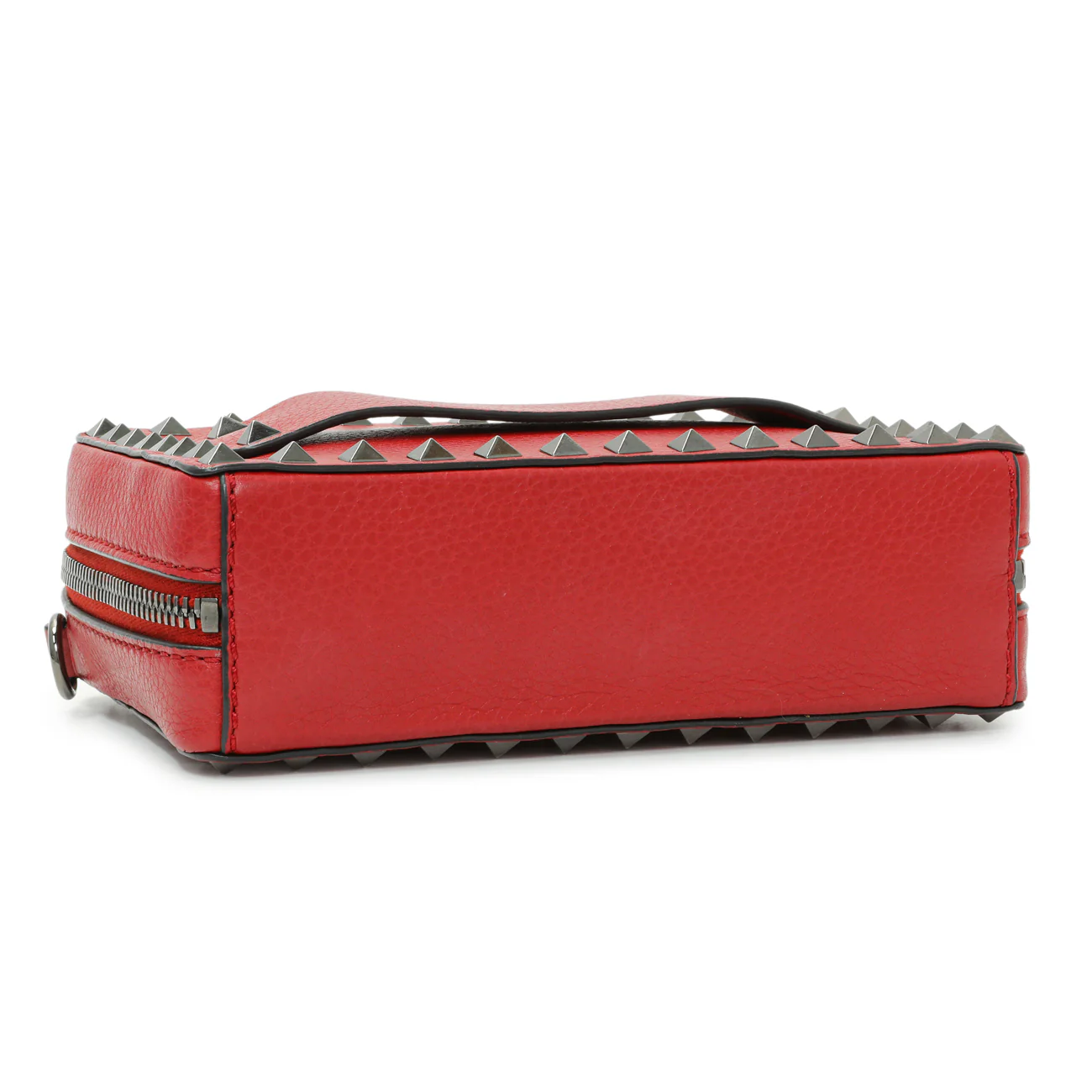 Valentino Pebbled Calfskin Rockstud Camera Bag - Image 3
