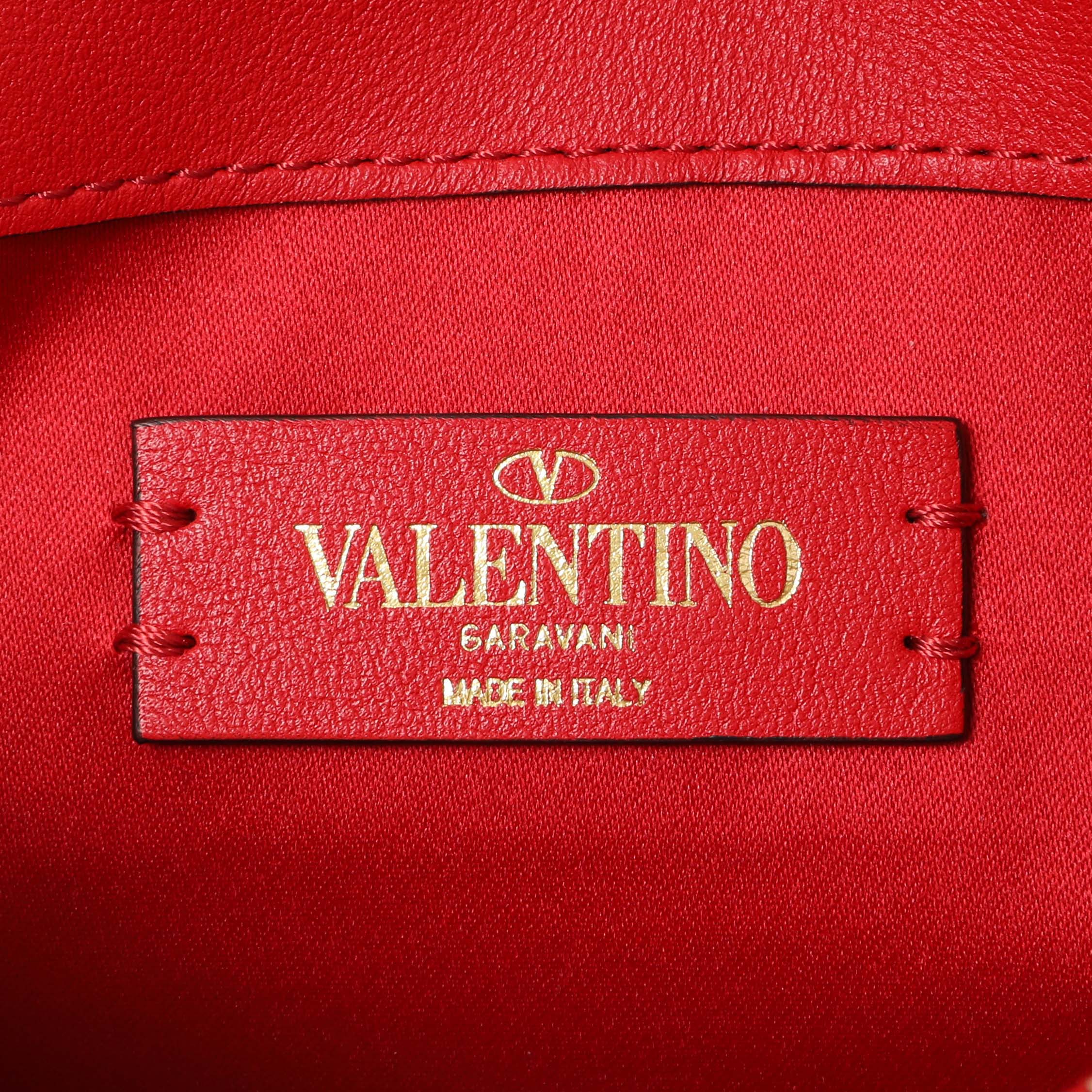 Valentino Smooth Calfskin Mini VRing Crossbody Bag - Image 5