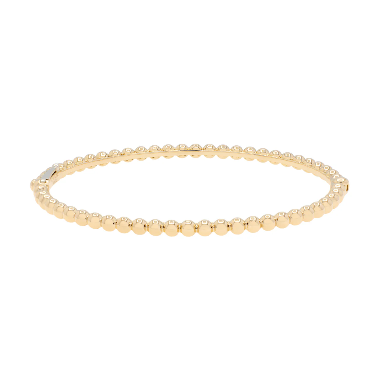 Van Cleef & Arpels 18K Yellow Gold Perlée Pearls of Gold Bracelet - Image 2