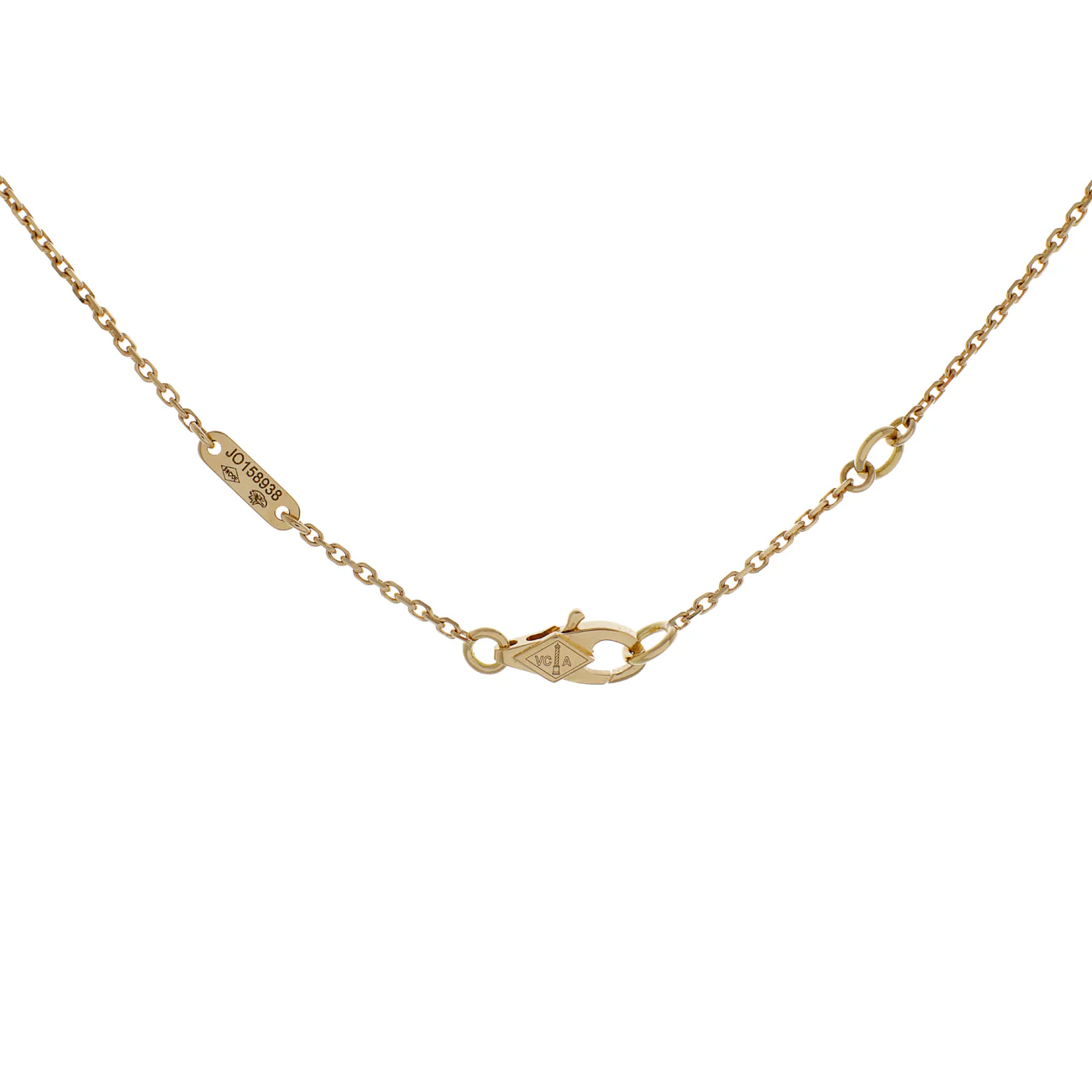 Van Cleef & Arpels 18K Yellow Gold Sweet Butterflies Pendant - Image 3