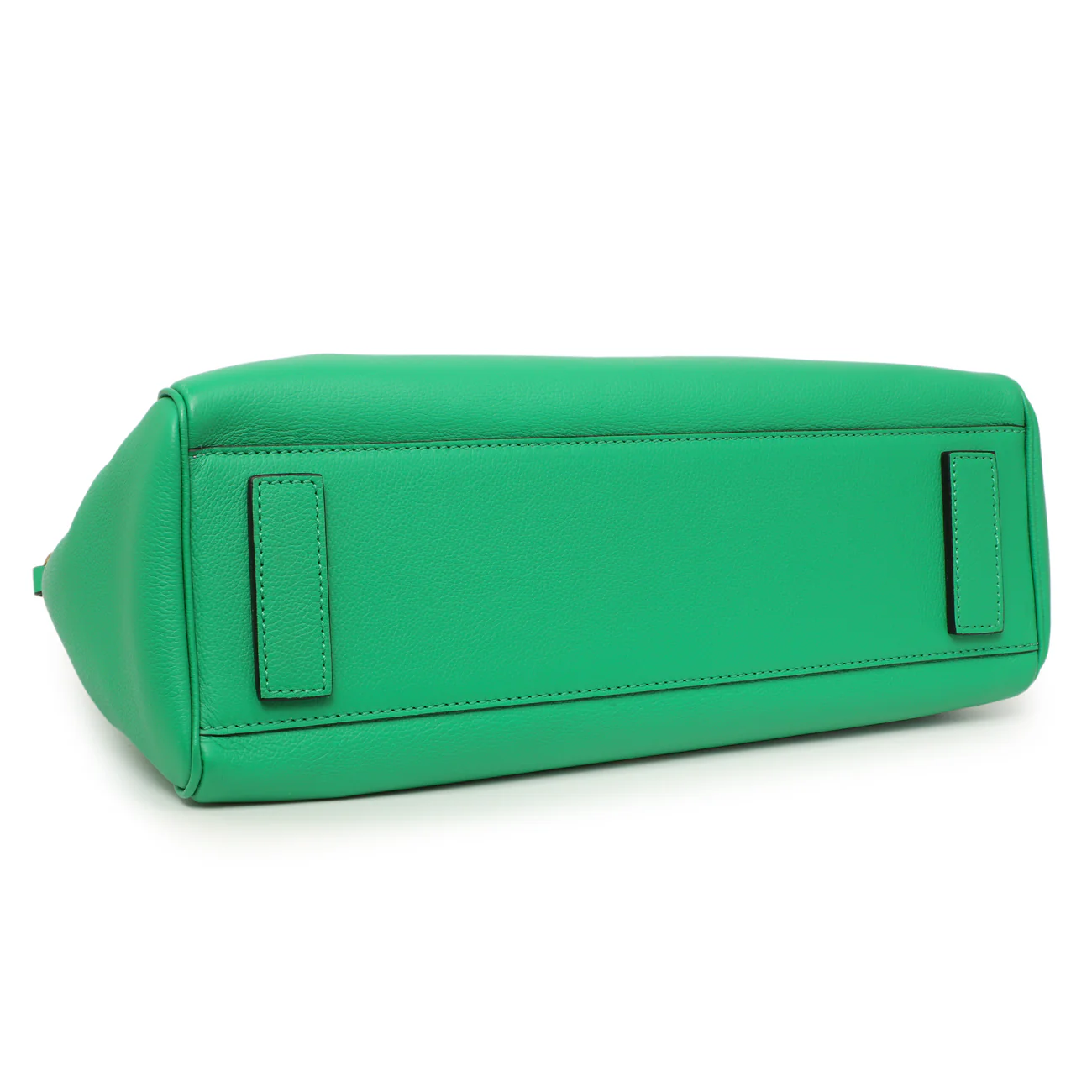 Versace Green Calfskin Large La Medusa Top Handle - Image 3