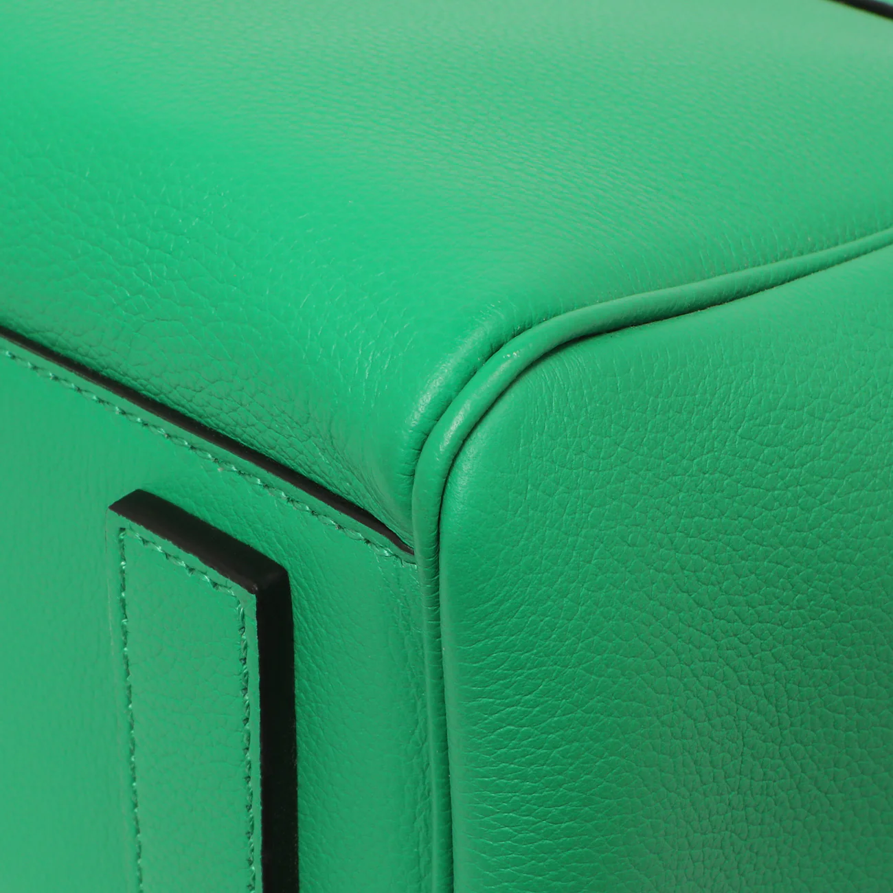 Versace Green Calfskin Large La Medusa Top Handle - Image 7