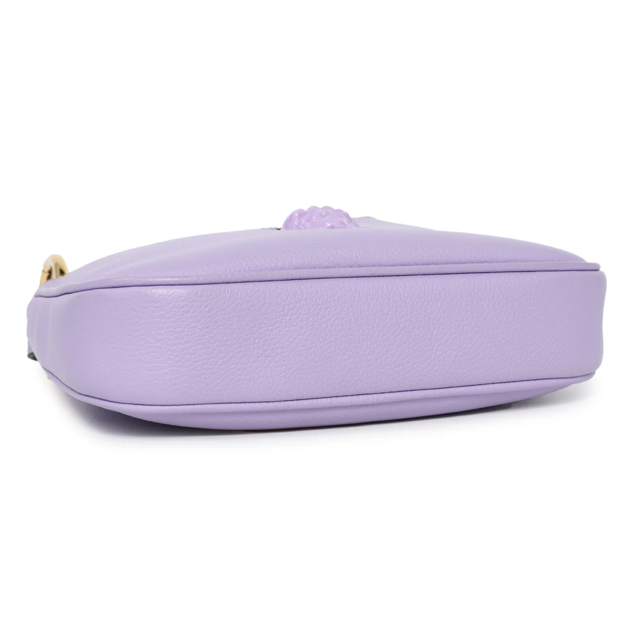 Versace Lilac Calfskin La Medusa Small Hobo Crossbody - Image 3